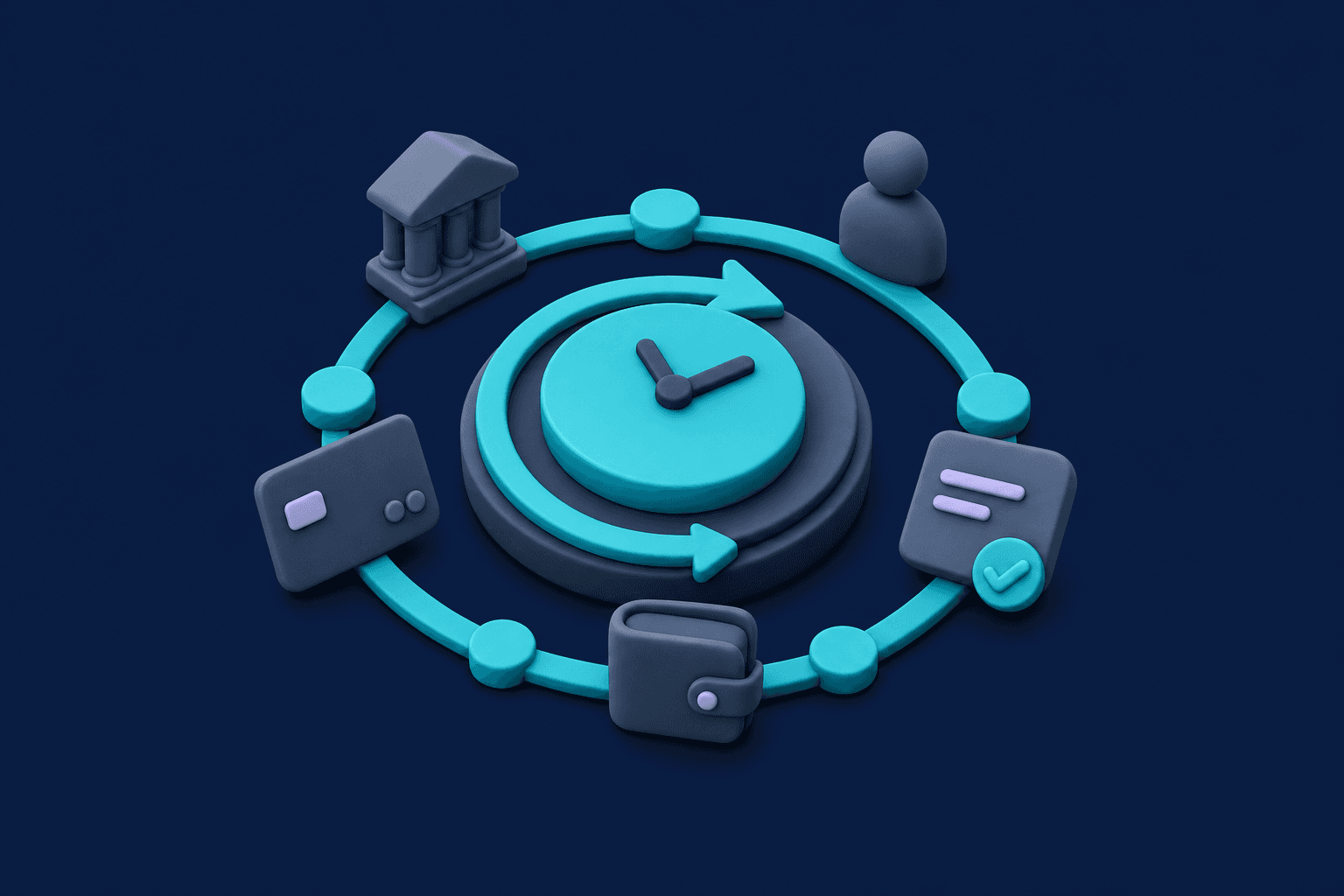 Hub de liquidación con endpoints sincronizados y disponibilidad continua